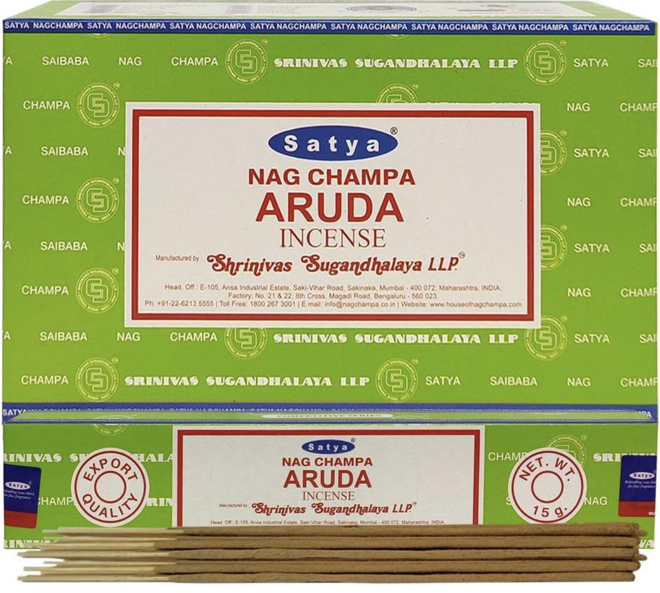 Arruda incense by Satya Nag Champa